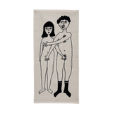 helen b Handtuch “Naked Couple” 50x100 cm | Design Handtuch | helen b