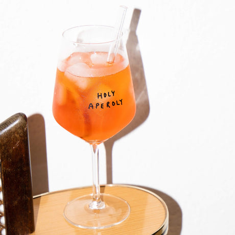 selekkt Weinglas "Holy Aperoly" | Special Edition | für Spritz-Liebende!