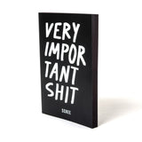 Edition SCHEE Notizbuch „Very Important Shit“ | DIN A5 | Edition SCHEE
