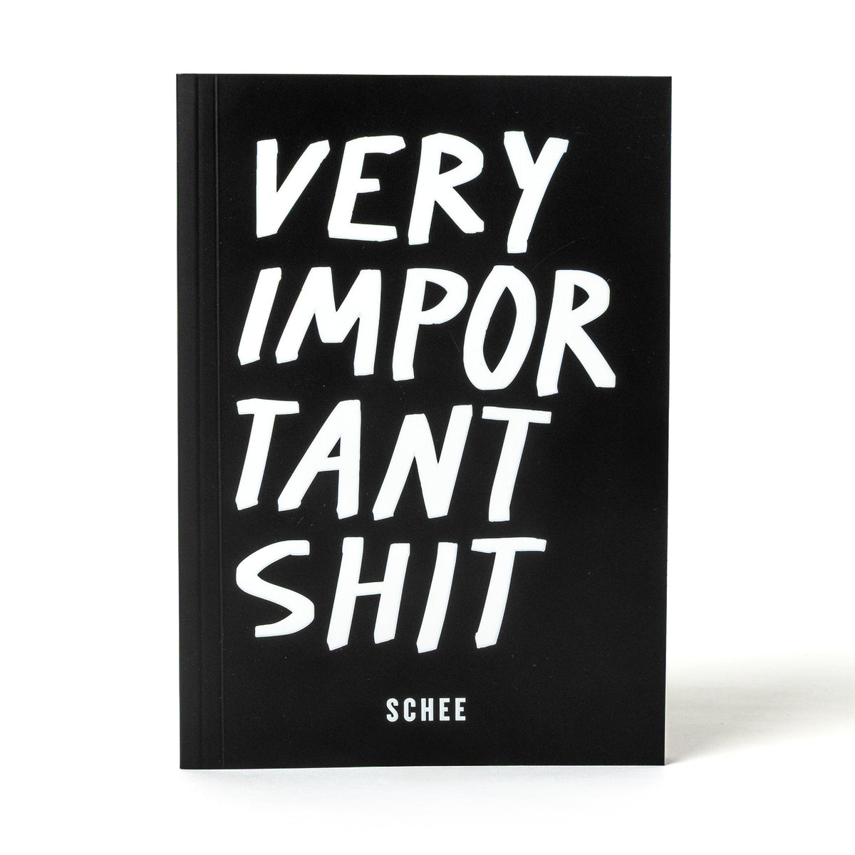 Edition SCHEE Notizbuch „Very Important Shit“ | DIN A5 | Edition SCHEE