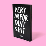 Edition SCHEE Notizbuch „Very Important Shit“ | DIN A5 | Edition SCHEE