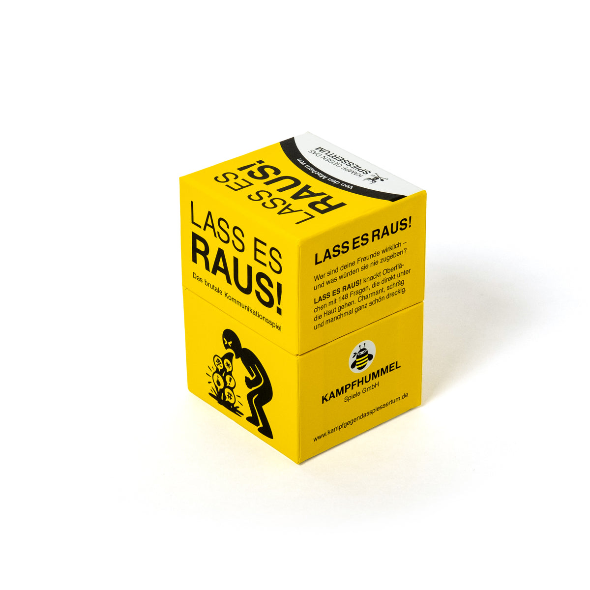 Kampfhummel Kartenspiel “Lass es raus” | Lerne alle so richtig kennen | Kampfhummel