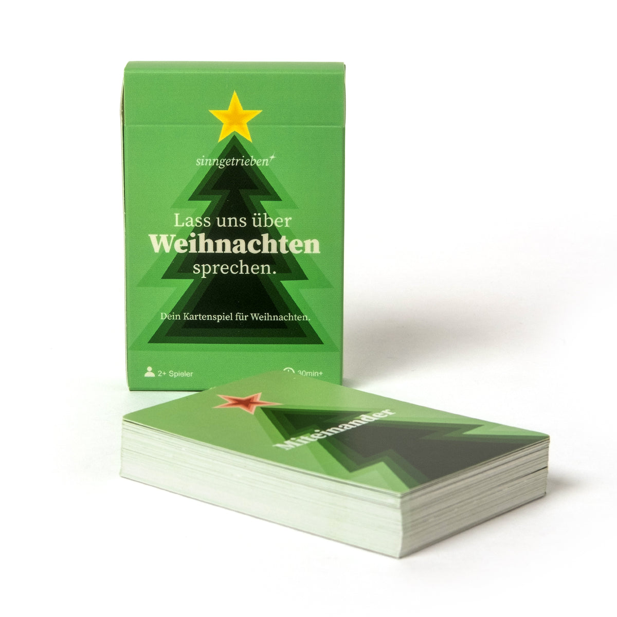 sinngetrieben Kartenspiel “Lass uns über Weihnachten sprechen” | sinngetrieben