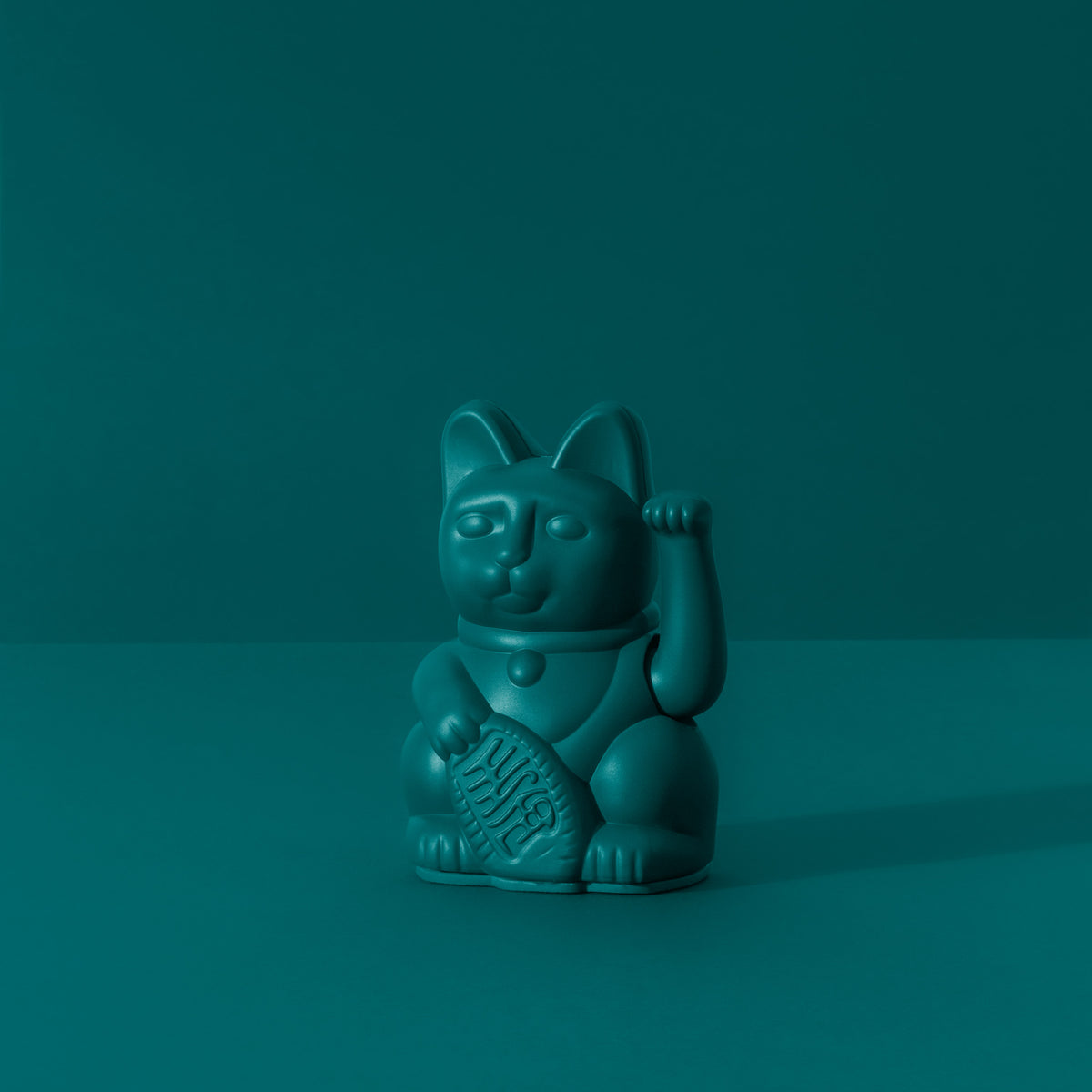 Donkey Products Winkekatze Mini "Lucky Cat Green" | deine stylische Glücksbringerin