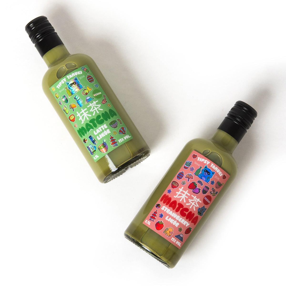 Tipsy Tanuki Likör “Tipsy Tanuki” Matcha Latte | Cremiger Matcha Likör | Tipsy Tanuki