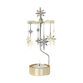Pluto Design Engelspiel “Northern Star” | Himmlisches Leuchten in Gold | Pluto Design