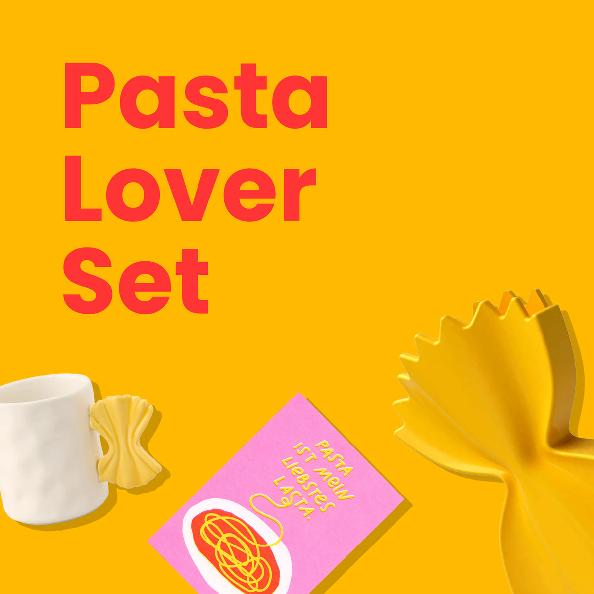 SCHEE Pasta Lover Set | Stylische Accessoires für Nudelfans