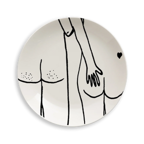 helen b Teller “Naked Couple Back Detail” | Illustratives Design | helen b