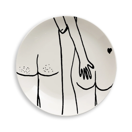 helen b Teller “Naked Couple Back Detail” | Illustratives Design | helen b