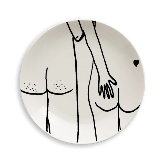 helen b Teller “Naked Couple Back Detail” | Illustratives Design | helen b