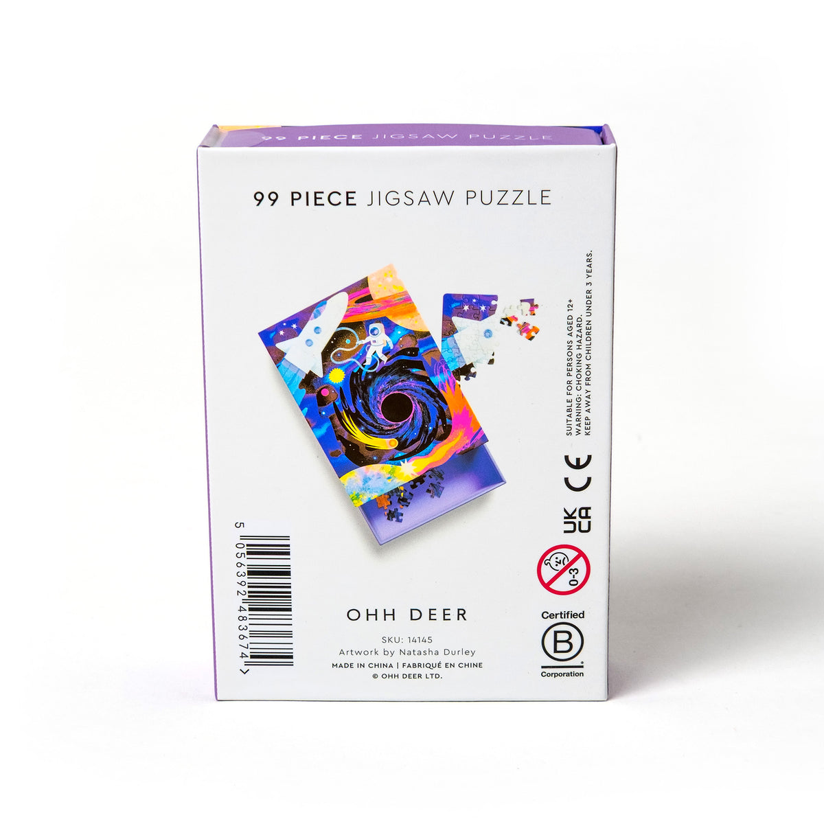 Ohh Deer Puzzle “Astronaut” 99 Teile | Mini Puzzle | Ohh Deer