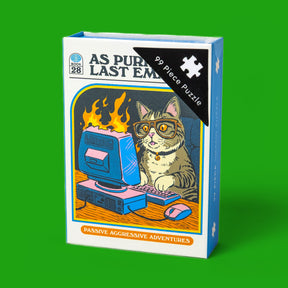 Ohh Deer Puzzle “As Purr My Last Email” 99 Teile | Mini Puzzle | Ohh Deer