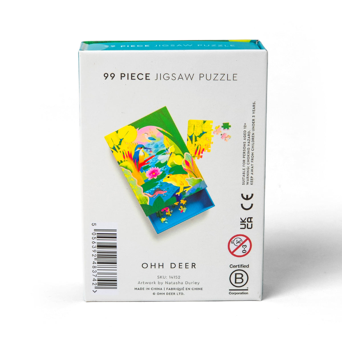 Ohh Deer Puzzle “Pond Life” 99 Teile | Mini Puzzle | Ohh Deer