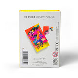 Ohh Deer Puzzle “Prehistoric Carnivores” 99 Teile | Mini Puzzle | Ohh Deer