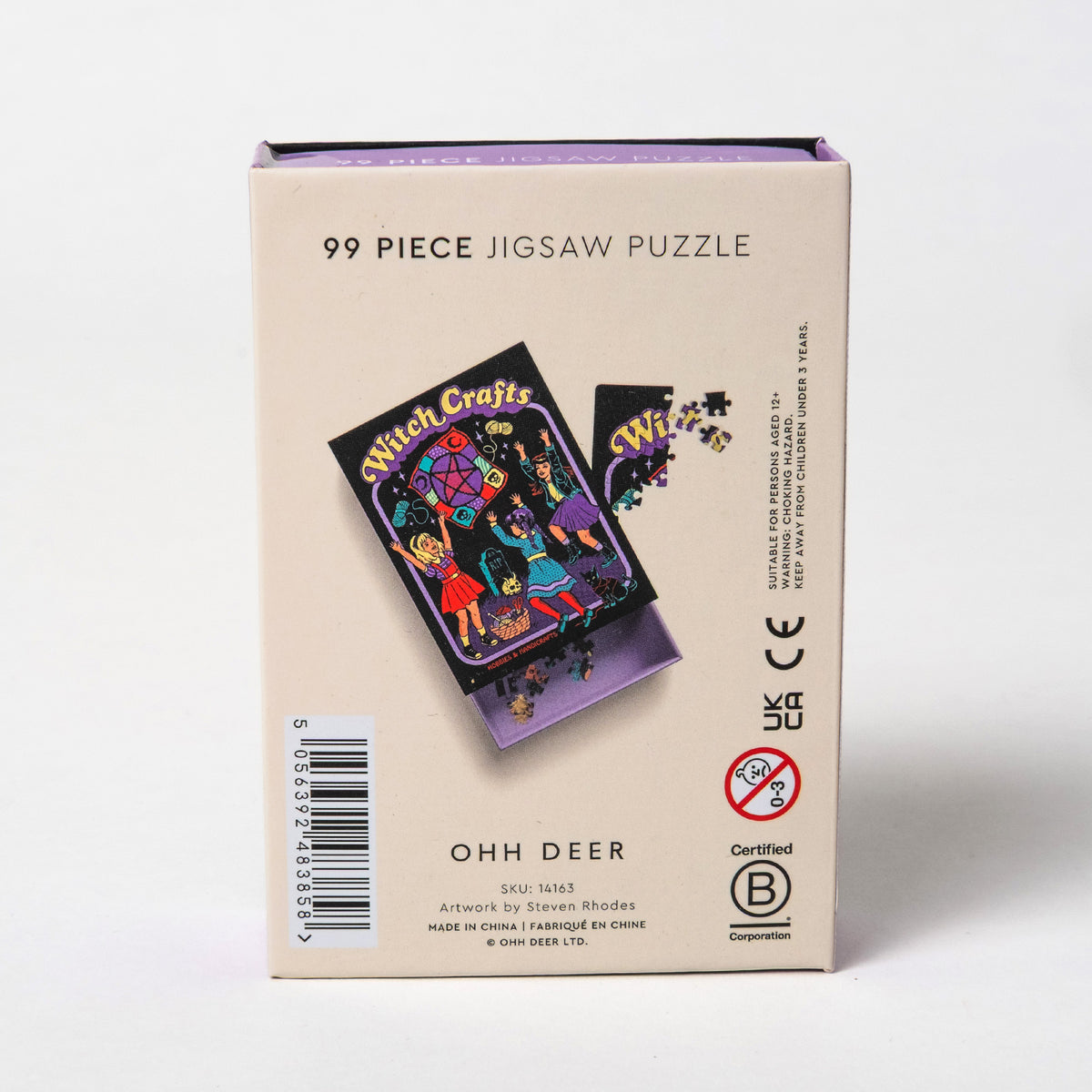 Ohh Deer Puzzle “Witch Craft” 99 Teile | Mini Puzzle | Ohh Deer