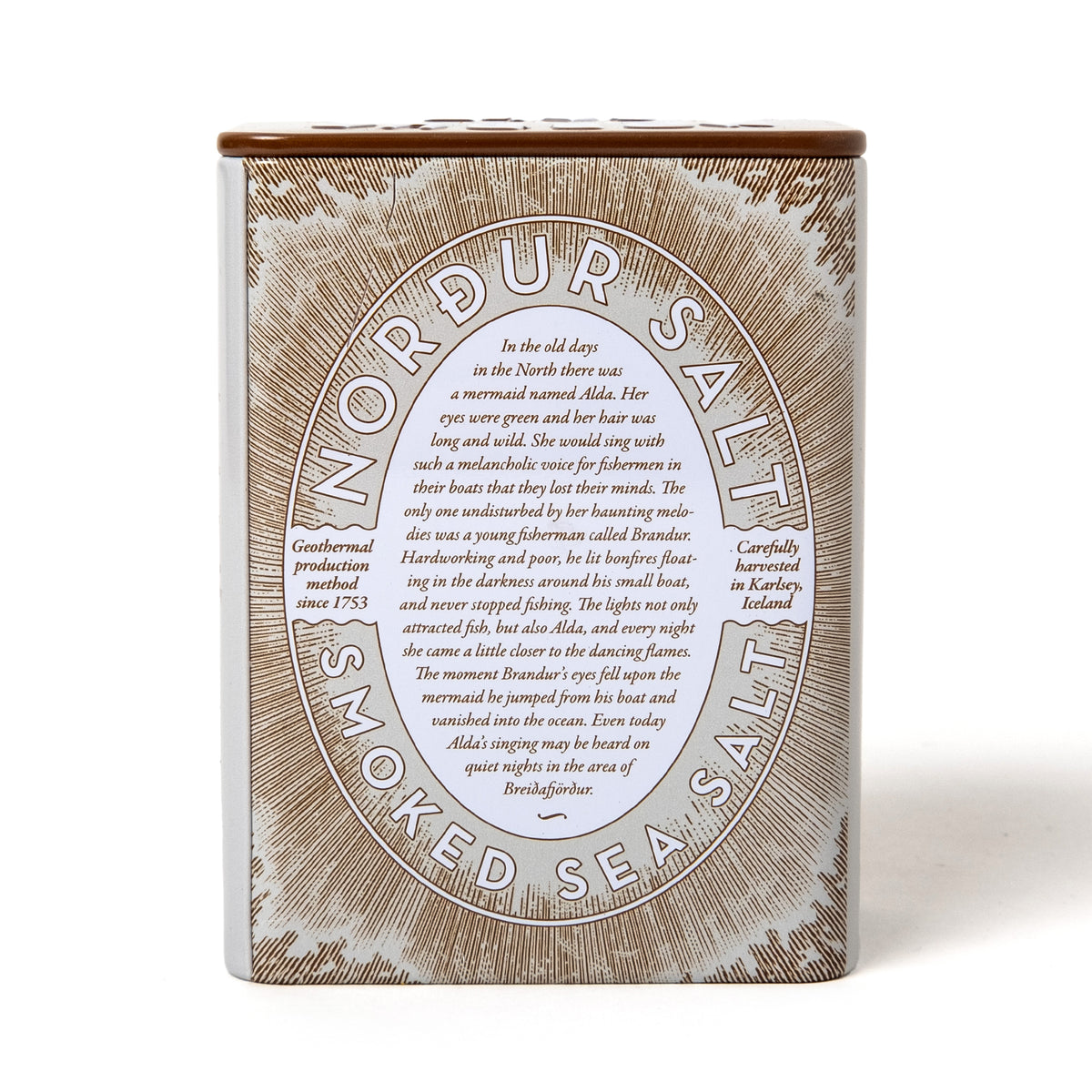 Nordur & Co Meersalzflocken Seaweed Metalldose 100g | Mit Algen | Nordur & Co