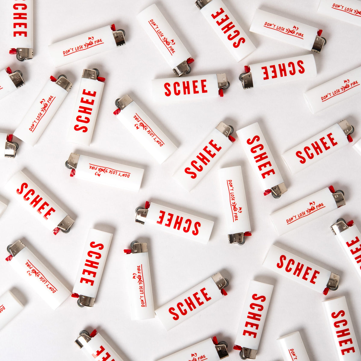 Edition SCHEE Feuerzeug “Don't Lose My Fire” | Cooles Design | Edition SCHEE