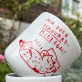 Becher “Schnurrmiezegal” | Verspieltes Design | Gianluca Scigliano