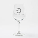 selekkt Weinglas “Half Past Wine” | Weinliebe mit Humor | selekkt