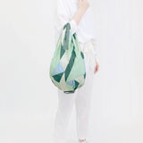 Shupatto Einkaufsbeutel “Sea Glass DROP” M | Faltbare Einkaufstasche | Shupatto
