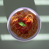 Viel Spass Studio Teller "Bauch voll Spaghetti, alles paletti" | studio ciao