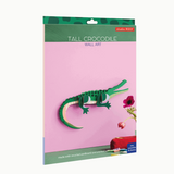 studio ROOF Wanddeko studio ROOF “Tall Crocodile” | Bunte Krokodil-Deko aus Karton