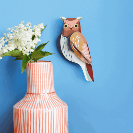 studio ROOF Wanddeko studio ROOF “Tawny Owl” | Eulendeko aus Karton