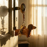 Züny Bag Charm “Teckel Tan” | Schlüsselanhänger | Züny