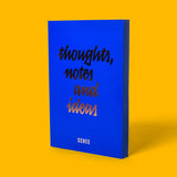 Edition SCHEE Notizbuch „Thoughts, Notes and Ideas“ | DIN A5 | Edition SCHEE