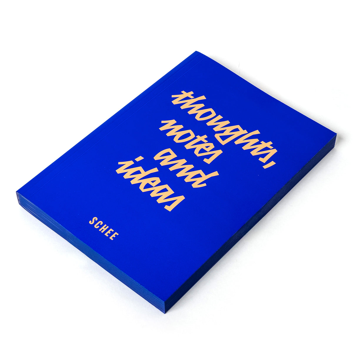 Edition SCHEE Notizbuch „Thoughts, Notes and Ideas“ | DIN A5 | Edition SCHEE