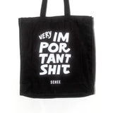 Edition SCHEE Canvastasche "Important Shit" | Siebdruck | Edition SCHEE