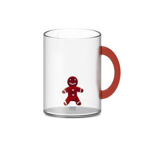 WD Lifestyle Tasse “Gingerbread Man” 420 ml | Weihnachtsbecher | WD Lifestyle