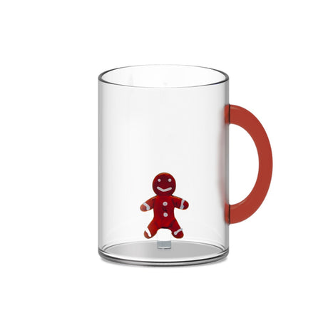 WD Lifestyle Tasse “Gingerbread Man” 420 ml | Weihnachtsbecher | WD Lifestyle