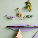 studio ROOF Wanddeko studio ROOF “Whale” | Stilvolle Waldeko aus Karton