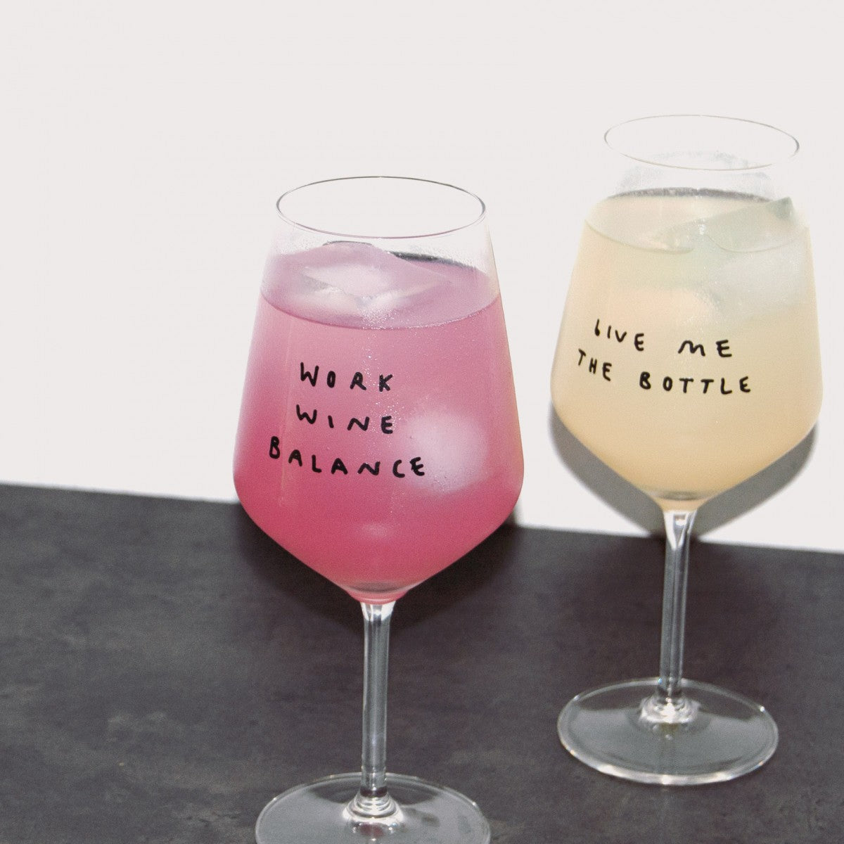selekkt Weinglas "Work Wine Balance" | Special Edition | für Wein-Liebende
