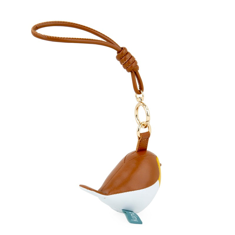 Züny Bag Charm “Robin Ochre” | Schlüsselanhänger | Züny