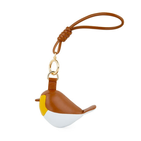 Züny Bag Charm “Robin Ochre” | Schlüsselanhänger | Züny