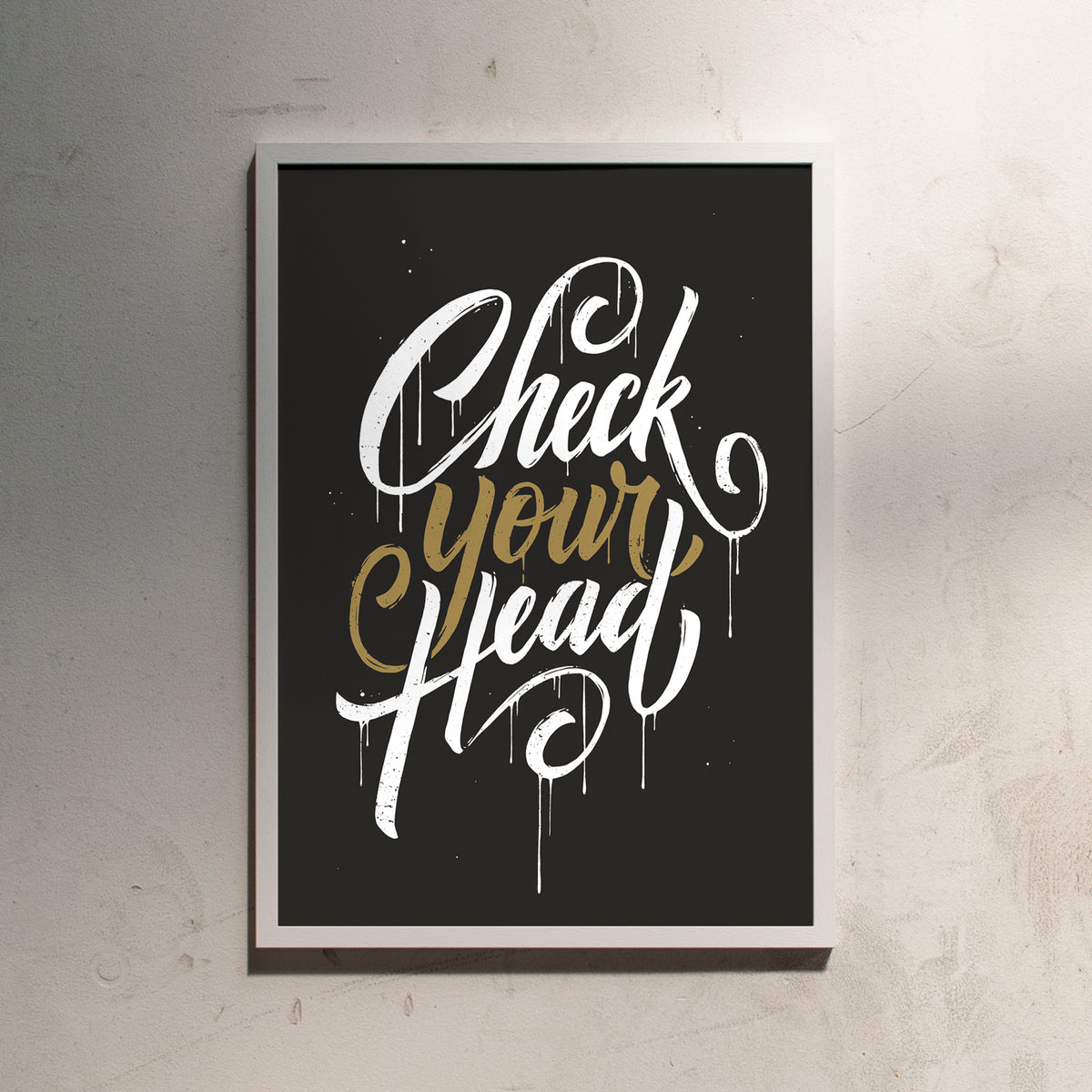 Tobias Saul Check your Head (Din A2)